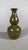 Qianlong period (1736 - 1795) Monochrome Gourd Vase, Green Porcelain "Tea Powder" For Sale