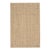 Dash & Albert by Annie Selke Wicker Natural Woven Sisal Rug, 5' x 8' For Sale