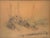 Long Grass and Blue Mountain by Brooks Salzwedel | Graphite and Ink on Mylar of mountains and grass For Sale