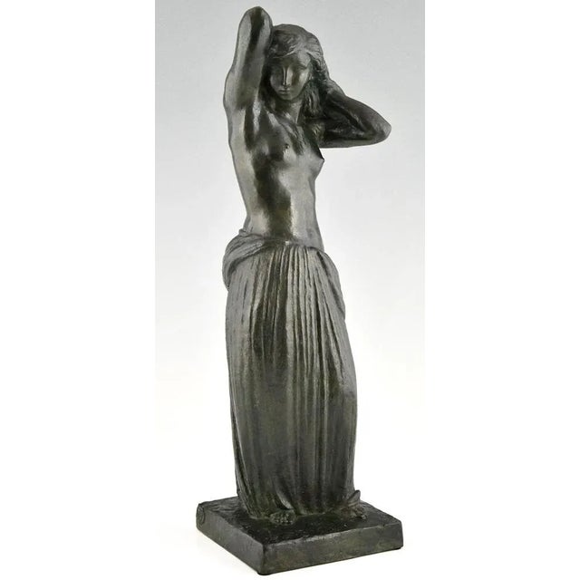 1930s Georges Gori, Art Deco Standing Nude, 1930, Bronze For Sale - Image 5 of 12