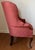 1980s 1980s Channel Back Vintage Upholstered Chair For Sale - Image 5 of 8