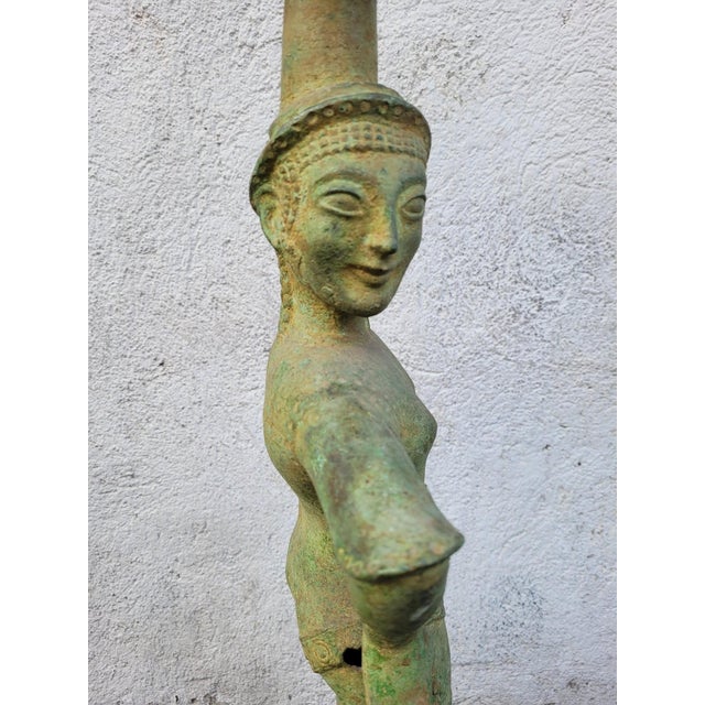 Grand Tour Thymiaterion or Etruscan Incense Burner, 19th Century For Sale - Image 6 of 13