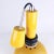 Yellow Metal Pendant Lamp from Sijaj Hrastnik, 1970s For Sale - Image 8 of 11