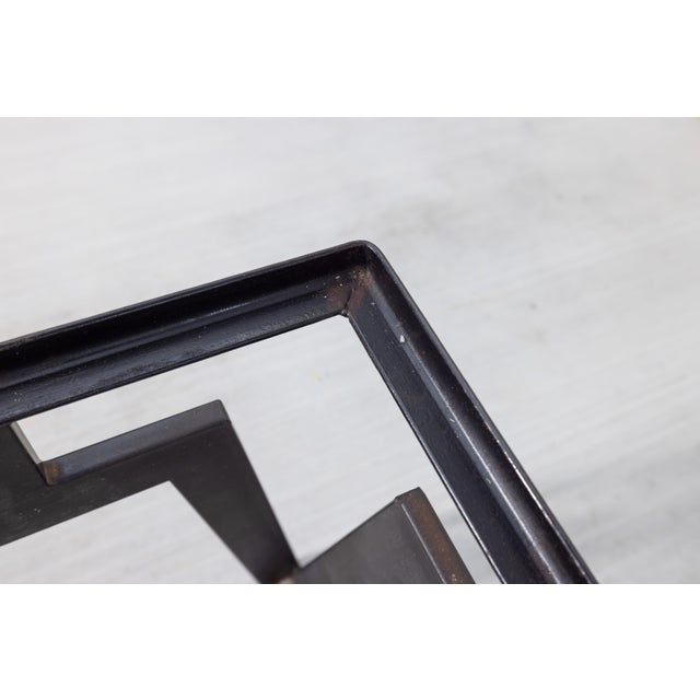 1950s Walter Lamb for Pacific Iron Architectural Coffee Table Frame, Attributed For Sale - Image 9 of 10