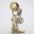 Vintage Italian Handmade Genuine Silver Angini Branded Street Artist With Instrument Figurine, Made in Tuscany (Arezzo) For Sale - Image 4 of 13