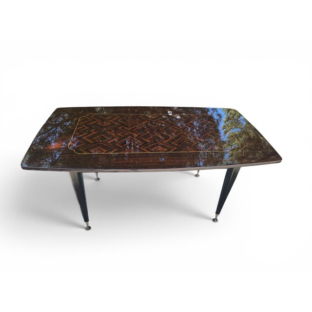 Vintage French Extendable Dining Table, 1970s For Sale - Image 11 of 17