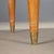 Brown Walnut Table with Marble Top, 1950s For Sale - Image 8 of 12