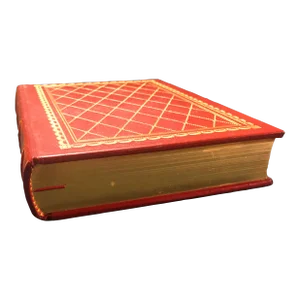 Mid 20th Century Easton Press Collector’s Edition Leather Hardcover of the Tales of Guy Maupassant