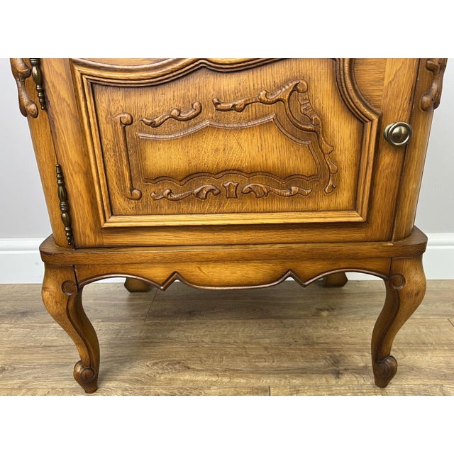 Vintage French Louis XVI Nightstands, Set of 2 For Sale - Image 4 of 11