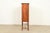 Berkey & Gay Style Antique English Jacobean Carved Walnut and Burl Wood Bookcase or Bar Cabinet, Circa 1920s For Sale - Image 11 of 13