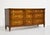 Classic in proportion and rich in detail, this mid century transitional lowboy dresser by Drexel is a standout piece....