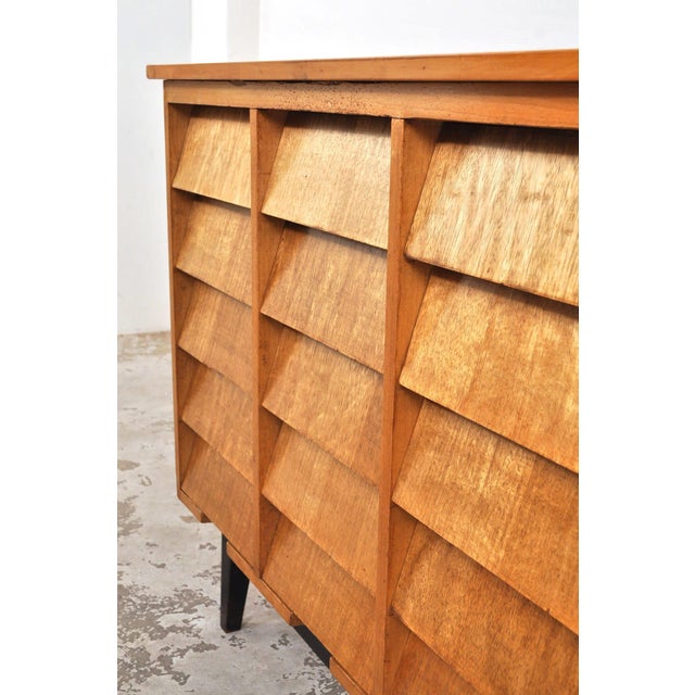 Vintage Chest of Drawers with Slanted Fronts, 1940s For Sale - Image 10 of 13