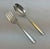 1980s 1980s Silver Large Serving Fork, Leighton For Sale - Image 5 of 17