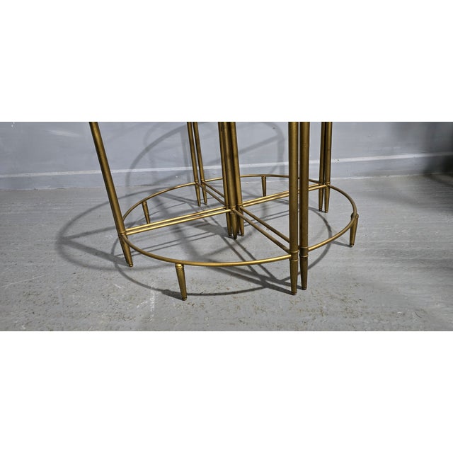 1940s French Art Deco Nesting Tables, 1940s, Set of 4 For Sale - Image 5 of 9