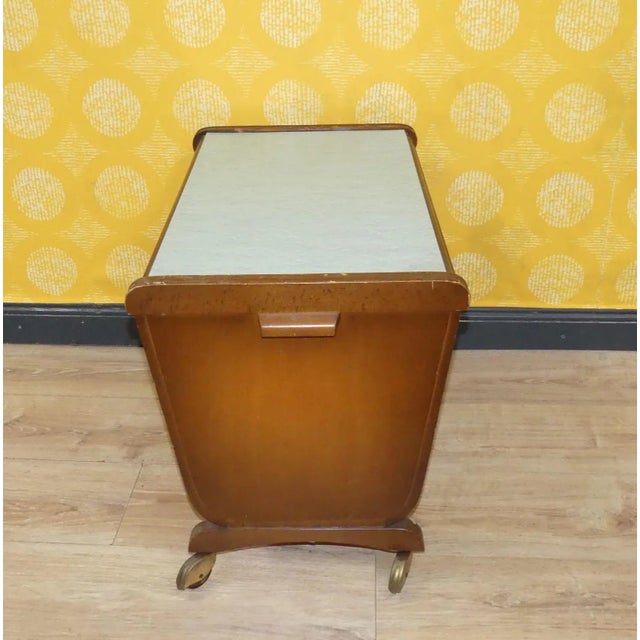 Sewing Box on Wheels from Kefer Munich 58, 1950s For Sale - Image 10 of 13