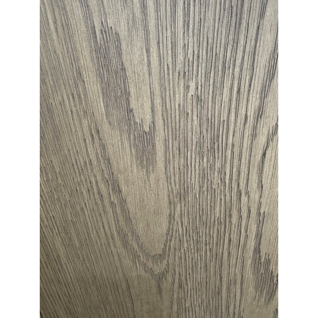 2020s Rh Restoration Hardware Maison Open Nightstand – 24” Antiqued Grey Oak Finish For Sale - Image 5 of 18