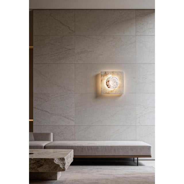 BX2 Wall Lamp by United Alabaster For Sale - Image 6 of 8