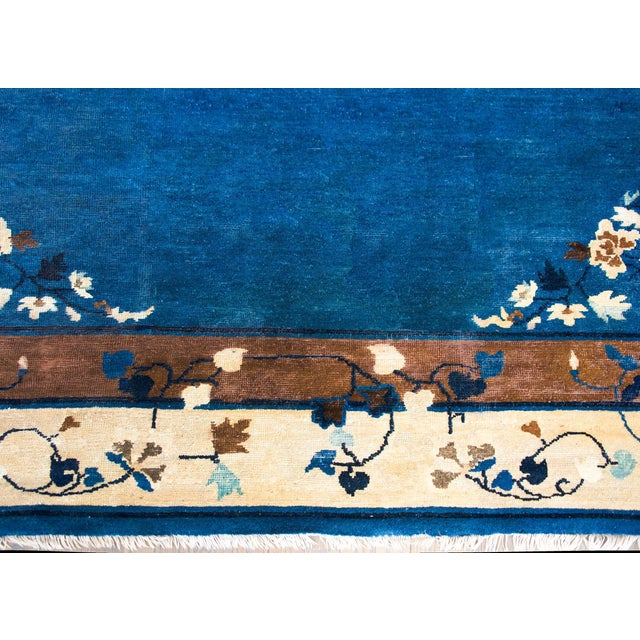 Chinese Late 19th Century Chinese Peking Rug For Sale - Image 3 of 16