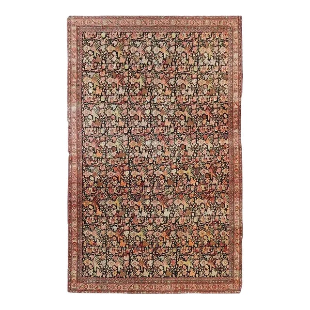 Antique Farahan Rug 3'11'' X 6'3'' For Sale