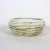 Width: 6.25 inches Height: 2.75 inches Vintage handmade pottery pansy ring or ikebana vase or chips and dip, crackers...