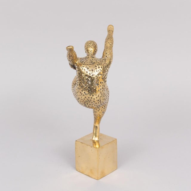 Bronze Ballerina Sculpture from Art People Gallery, 2000s, in Flawless conditions. Designed from 2000 This piece has an...