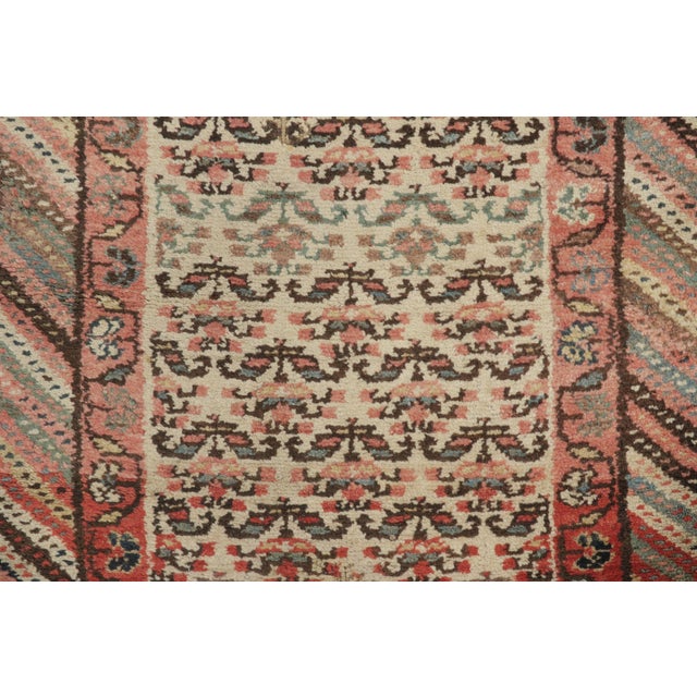 Rug & Kilim Antique Kurdish Distressed Extra-Long Runner With Tribal Motifs - Rug & Kilim For Sale - Image 4 of 7