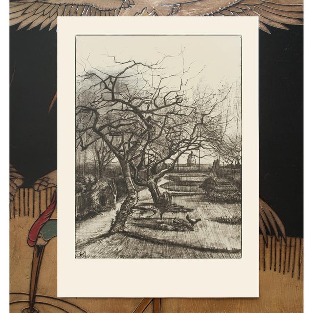 1959 Vincent Van Gogh The Garden Of Nuenen In Winter First