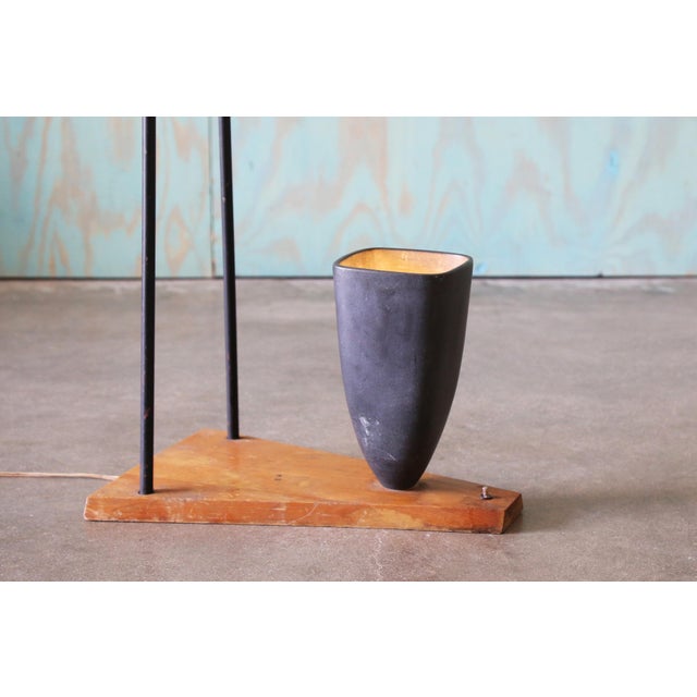 1950s Mitchell Bobrick for Controlight Rare Floor Lamp Mid Century Modern For Sale - Image 15 of 17
