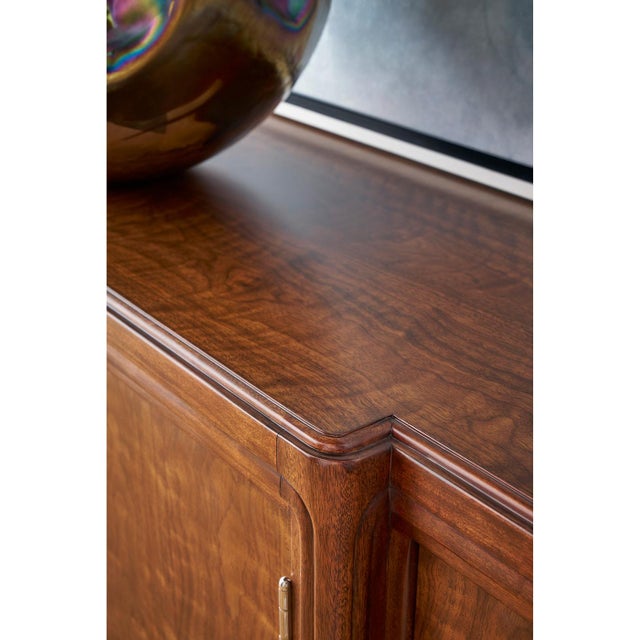 Brown Walnut Art Deco Sideboard For Sale - Image 8 of 8
