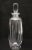 A Mid 20th Century crystal decanter. Clear crystal decanter with cylindrical shape and subtle swirl pattern. Clear...