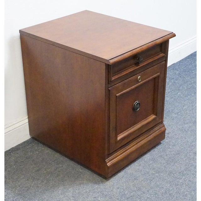 Hooker Hooker Furniture Cherry Traditional Contemporary 18" File Cabinet For Sale - Image 4 of 12