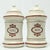Cream Art Deco Grains Container, Czechoslovakia, 1950s, Set of 2 For Sale - Image 8 of 10