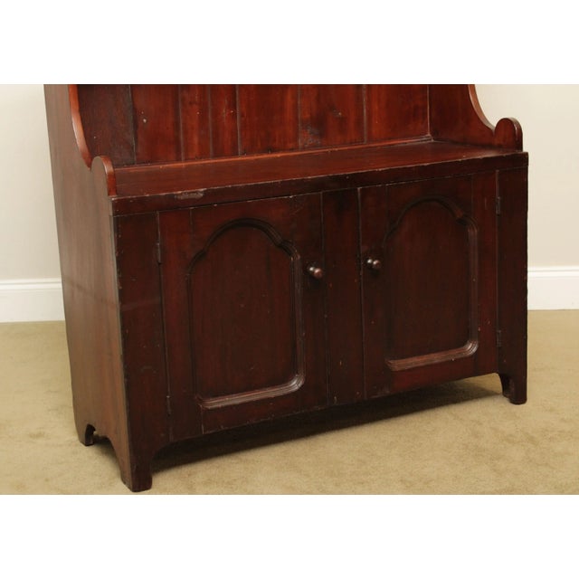 Antique American Pine Bucket Bench Chairish