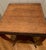 Antique Handmade Square 2 tier side table with beautifully carved apron The table has elegant cabriole style legs with...