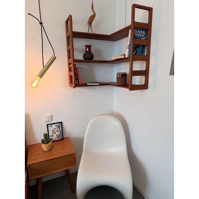 1960s Danish Teak Corner Shelf from Dyrlund, 1960s For Sale - Image 5 of 13