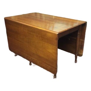 Pennsylvania House Drop Leaf Table, With Two Leaves For Sale