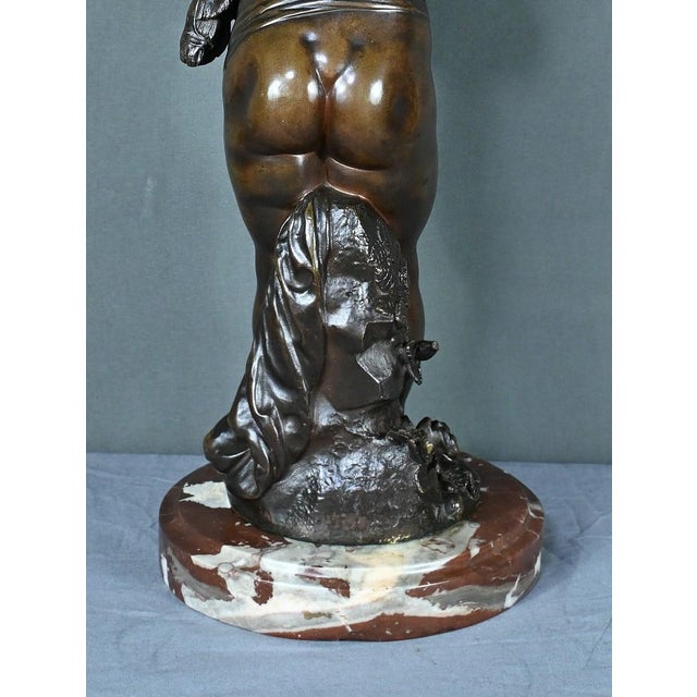 Bronze Love Sending Kisses in Bronze by A. Moreau, 1890s For Sale - Image 15 of 17