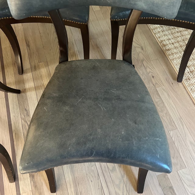 2000 - 2009 Custom Artistic Frame Olympia Neoclassical Style Klismos Dining Chairs- Set of 5 For Sale - Image 5 of 12