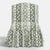 Spritely Home Ashburn Ruffle Slipper Chair in Linny Ikat Sage For Sale - Image 4 of 7