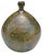 Mid-Century Modern Vintage 5” Organic Studio Pottery Bottle Vase With Earth-Tone Glaze For Sale - Image 3 of 9