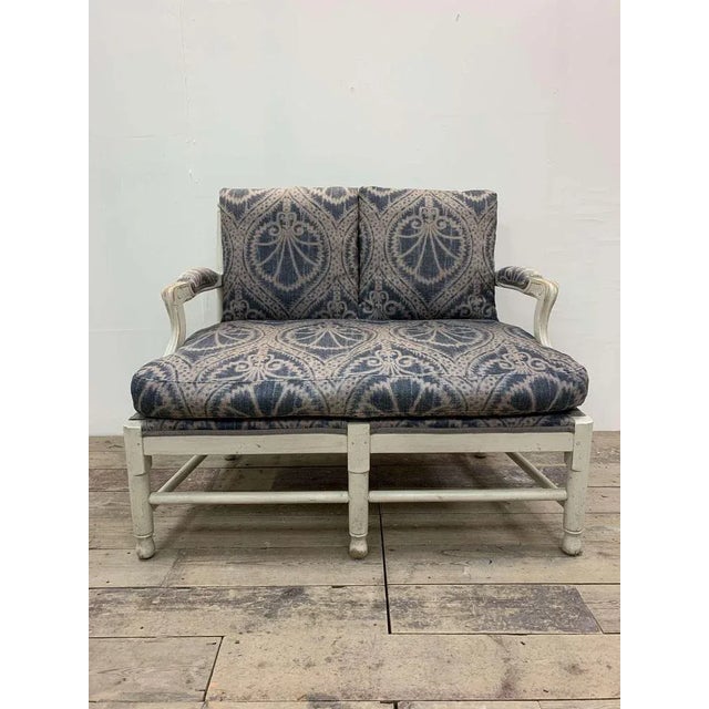 Mid 20th Century Gripsholm Painted Swedish Two Seat Sofa For Sale - Image 3 of 13