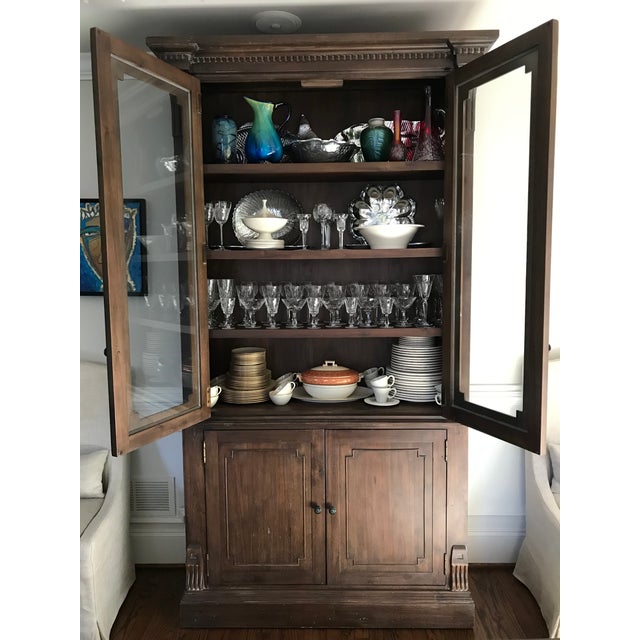 Restoration Hardware St. James Collection Glass Double Door Sideboard