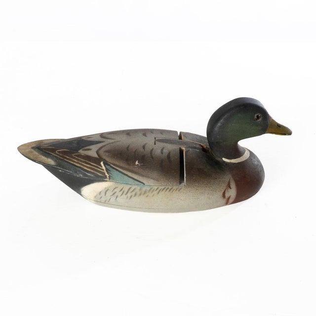 Carved Duck Decoy Box For Sale - Image 10 of 11