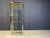 Gold Brass, Glass, and Chrome Shelf from Renato Zevi, 1970s For Sale - Image 8 of 10