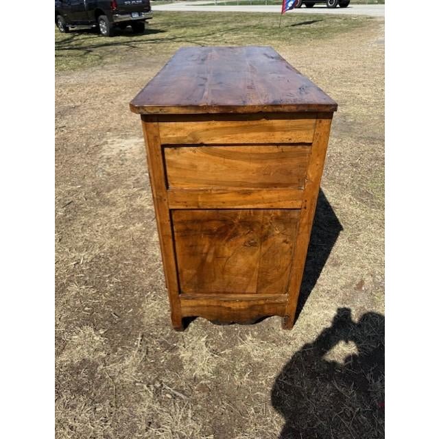 18th Century French Country Louis XV Walnut Sideboard / Buffet For Sale - Image 16 of 18