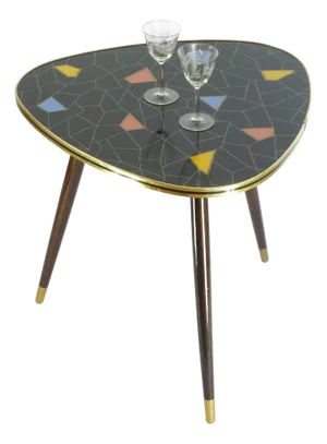 Large German Mosaic Coffee Table