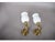 Mid-Century Brass and Opaline Glass Wall Sconces in the style of André Arbus, France, 1950s, Set of 2 For Sale - Image 9 of 14