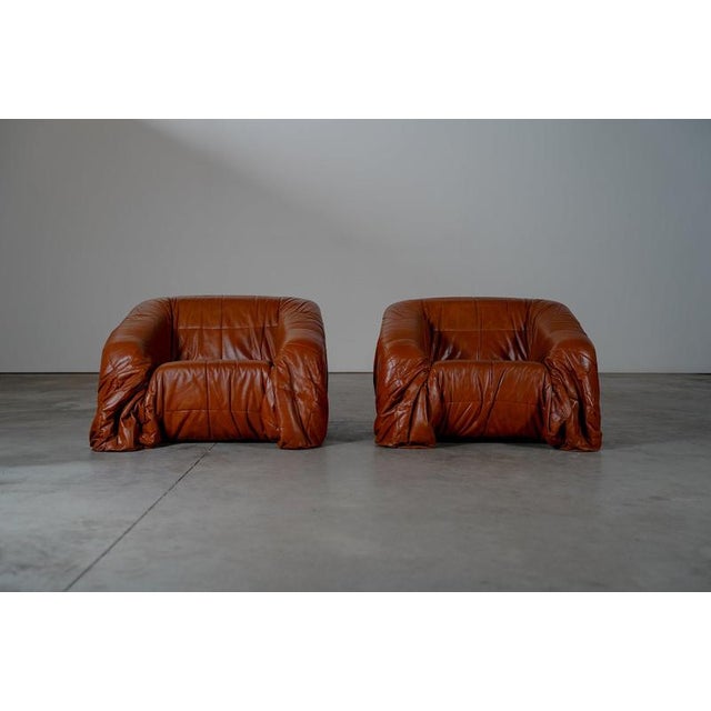 Piumino Lounge Chairs, Italy, 1970s, Set of 2 For Sale - Image 6 of 18