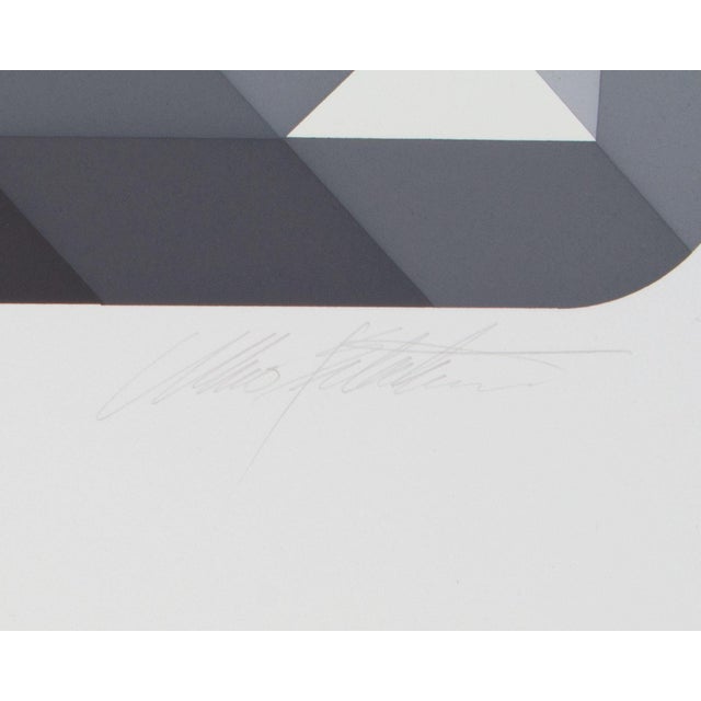 Late 20th Century “Prizma Iii” Op Art Serigraph Print by Marko Spalatin For Sale - Image 5 of 8