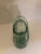 Glass Mid-Century’s Carp Fish Open Mouth Pressed Clear Green Glass Vase For Sale - Image 7 of 12